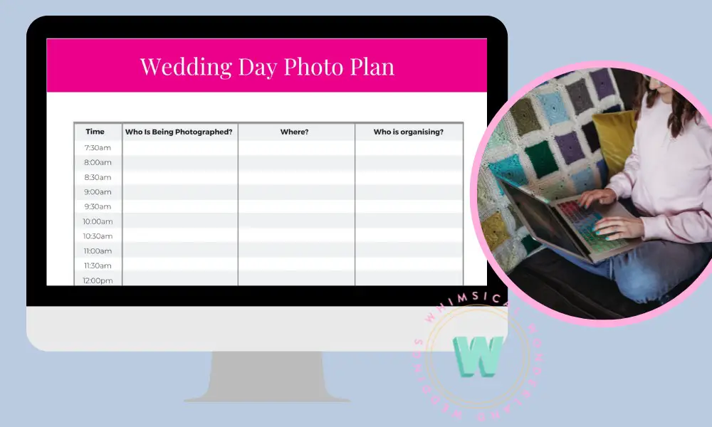 Wedding Photo Checklist