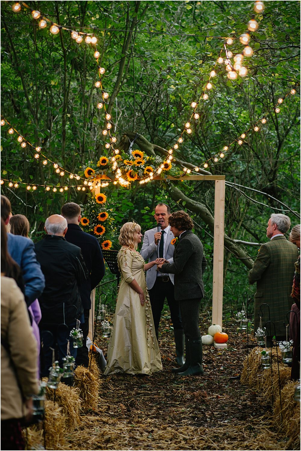 Sunflowers Wedding Arch