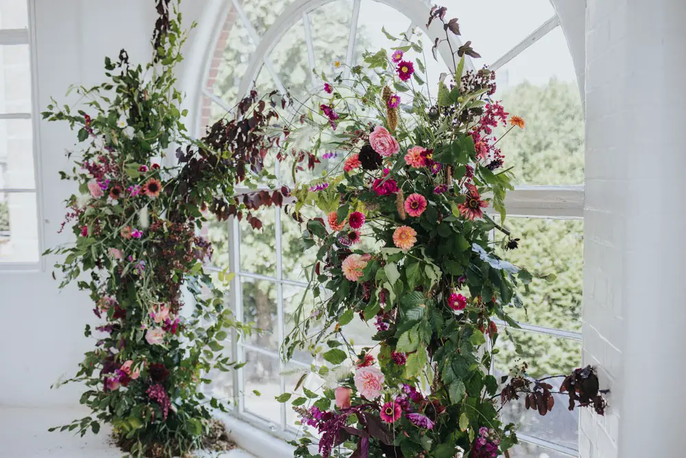 Modern Midsummer Nights Dream Inspired Wedding with Incredible Florals