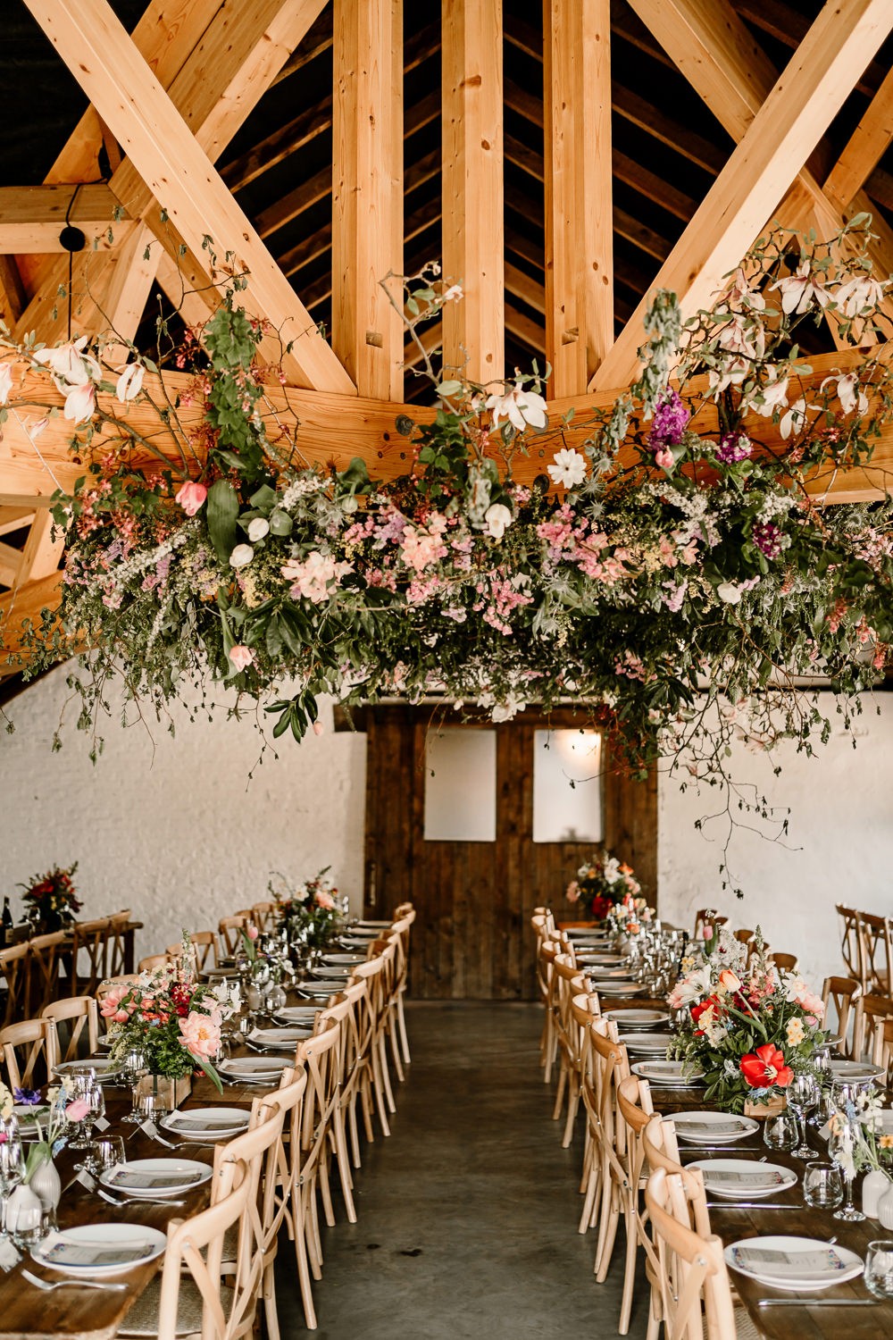 Spring Flowers On The Beams