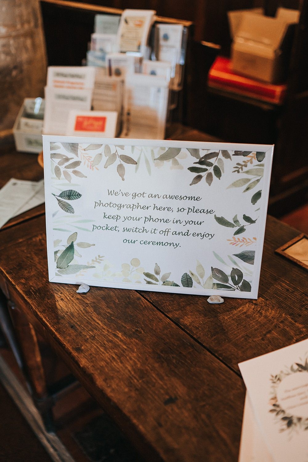 Ceremony Table