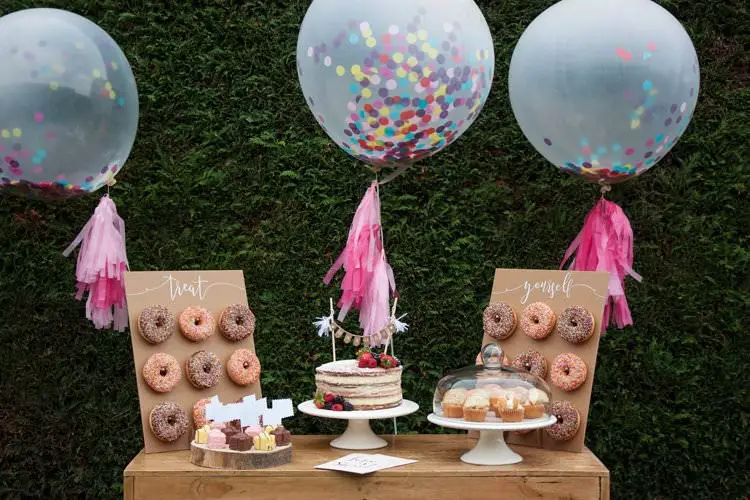 The Completed DIY Dessert Table