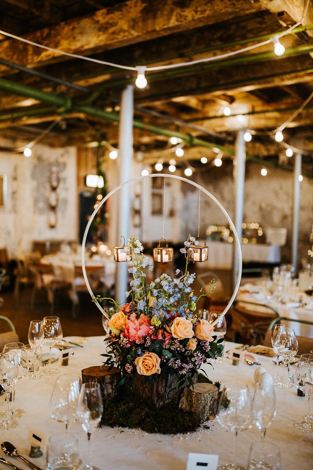 Hoop Table Decor