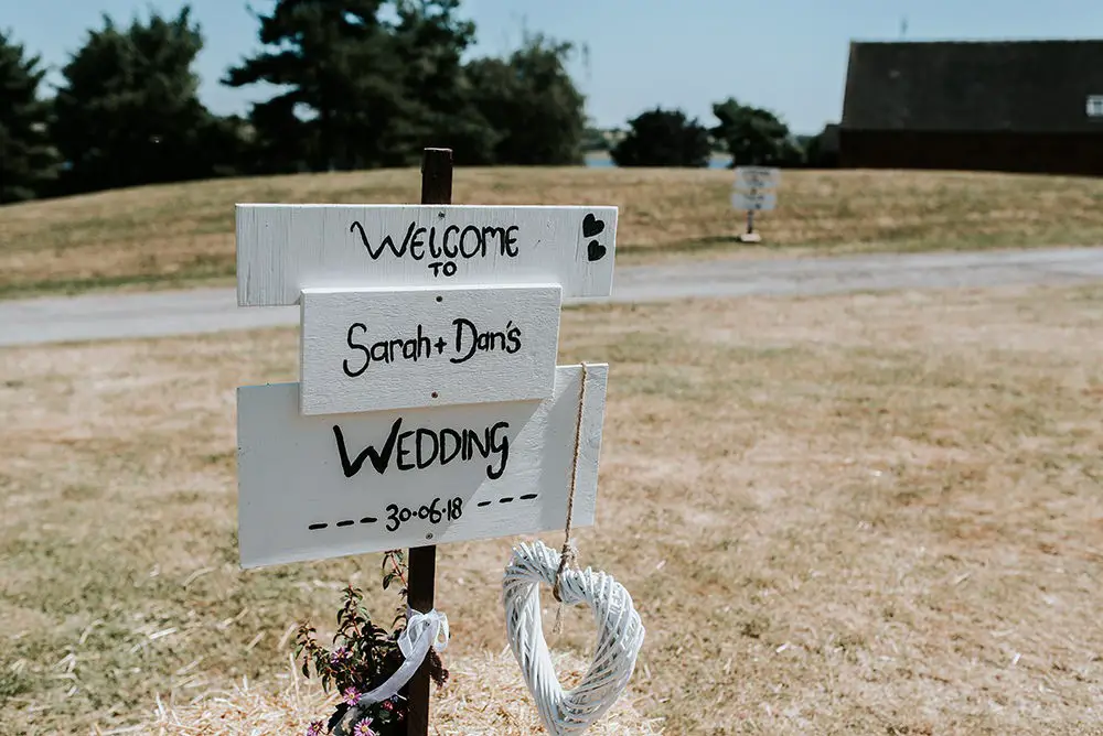 Rustic Summer Festival Lakeside Wedding