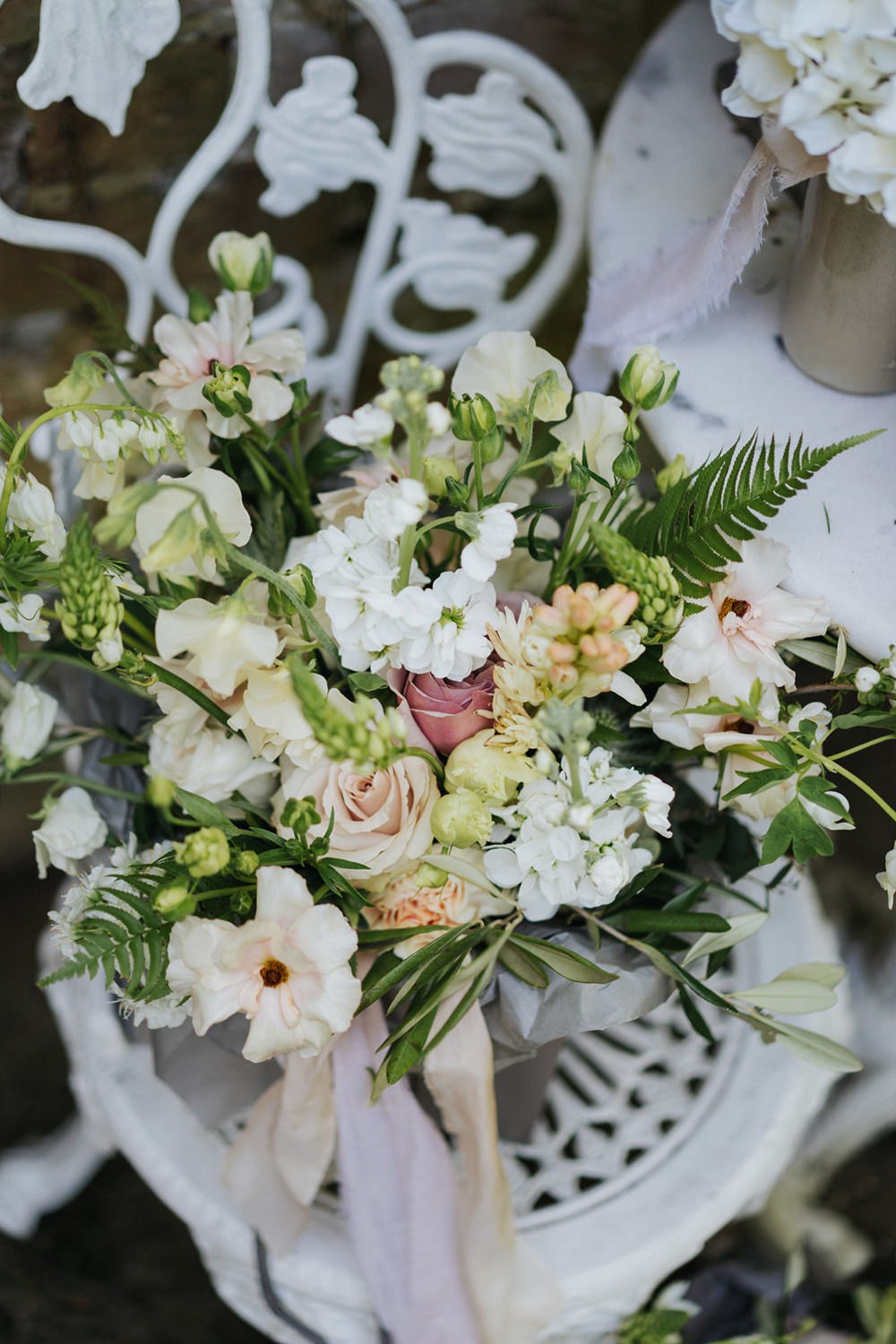 Botanical & Natural Greenhouse Wedding with a Modern Gold Twist