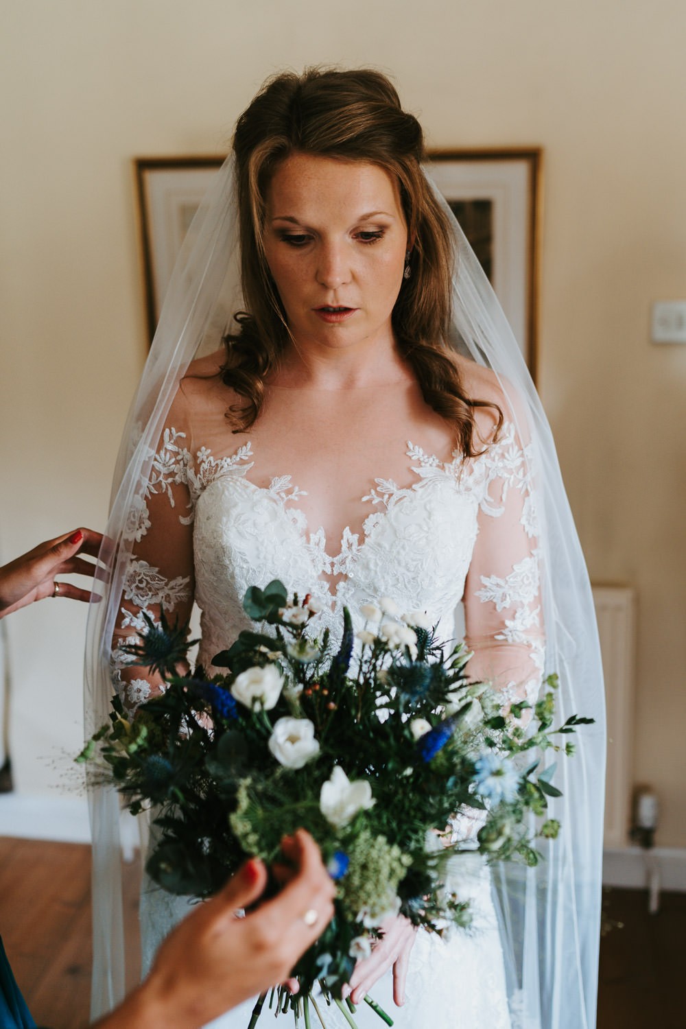 Country Festival Wedding with a Back Garden Tipi Reception