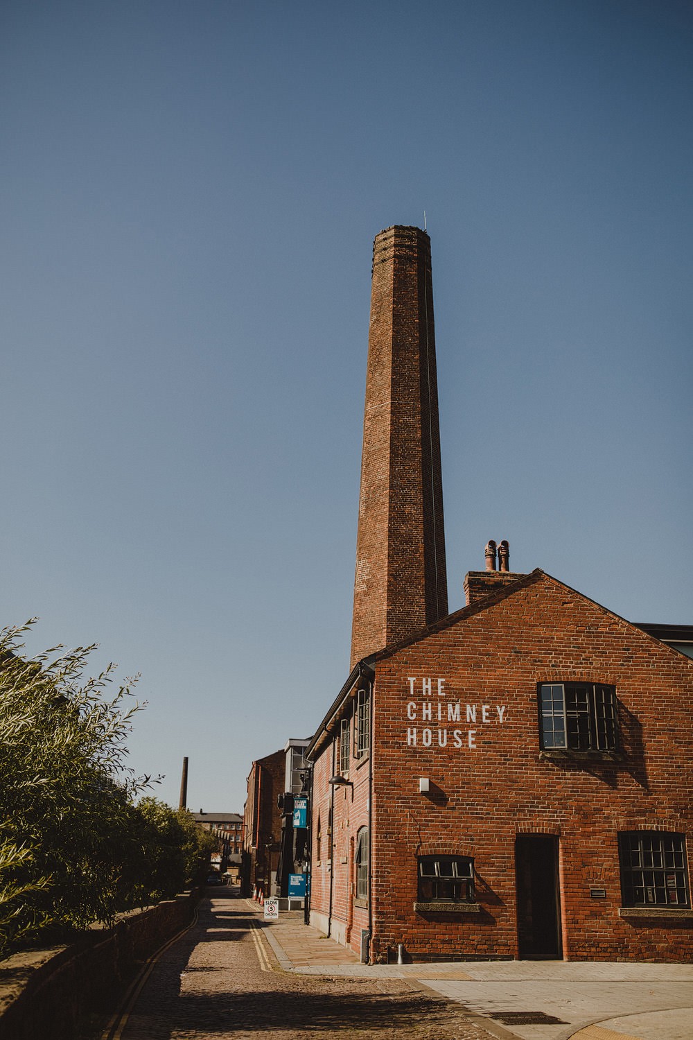 Chilled Funny & Quirky Industrial Wedding with a Floral Dress