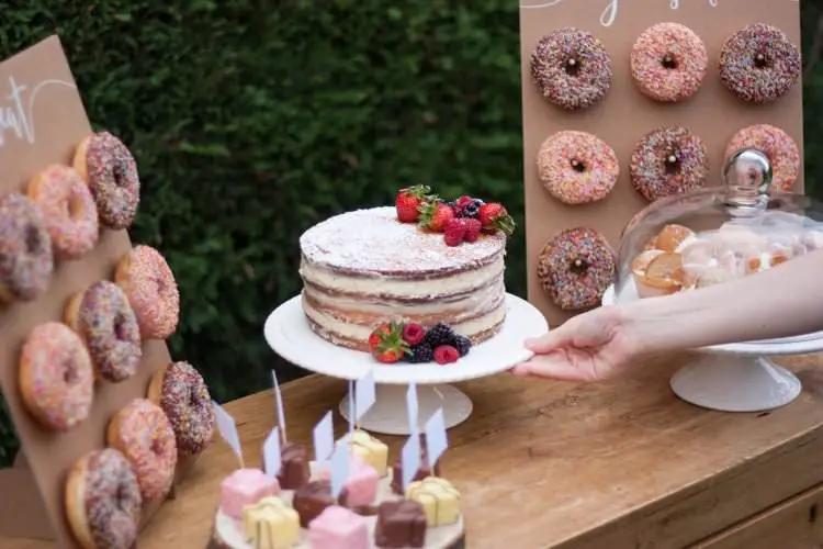 Styling the Wedding Dessert Table