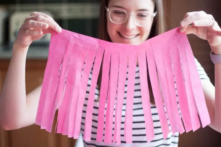 DIY Tissue Paper Balloon Tassels