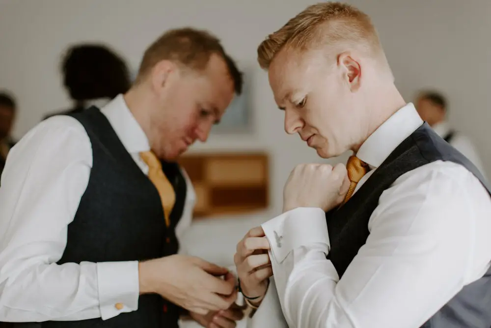 Ethereal Rustic Woodland Wedding with All The Colours