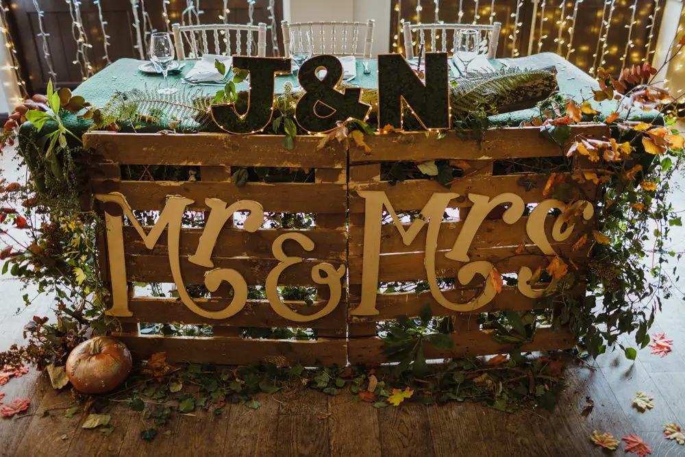 Whimsical & Magical Enchanted Autumn Wedding of Dreams