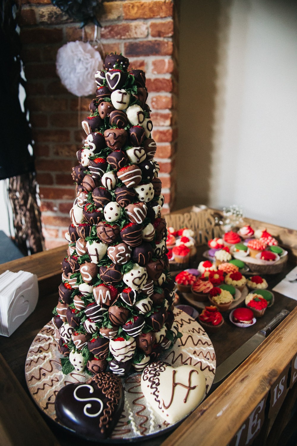 Chocolate Strawberry Tower