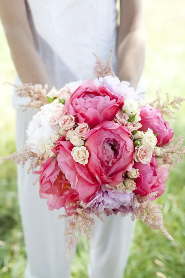 Blush & Bright Pink Bouquet