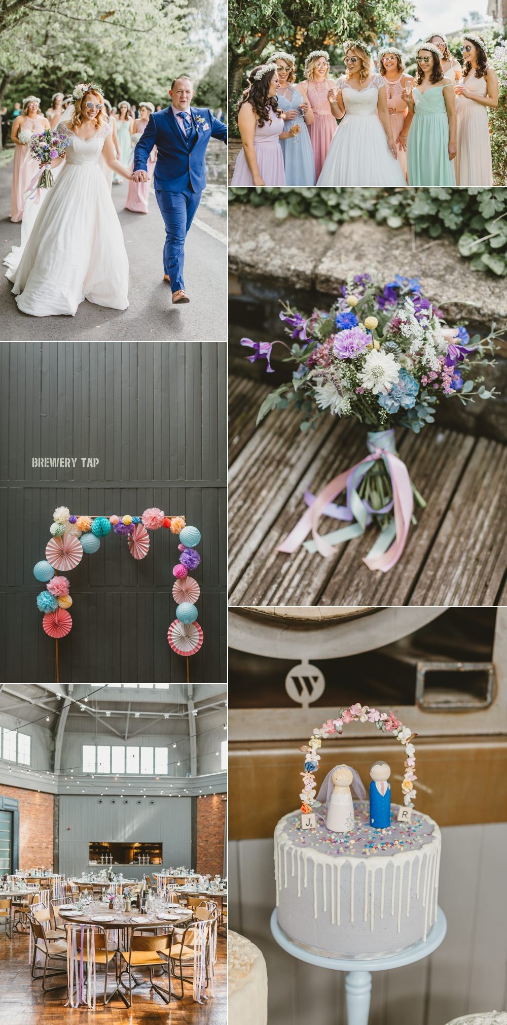 Colourful Pastels Wedding