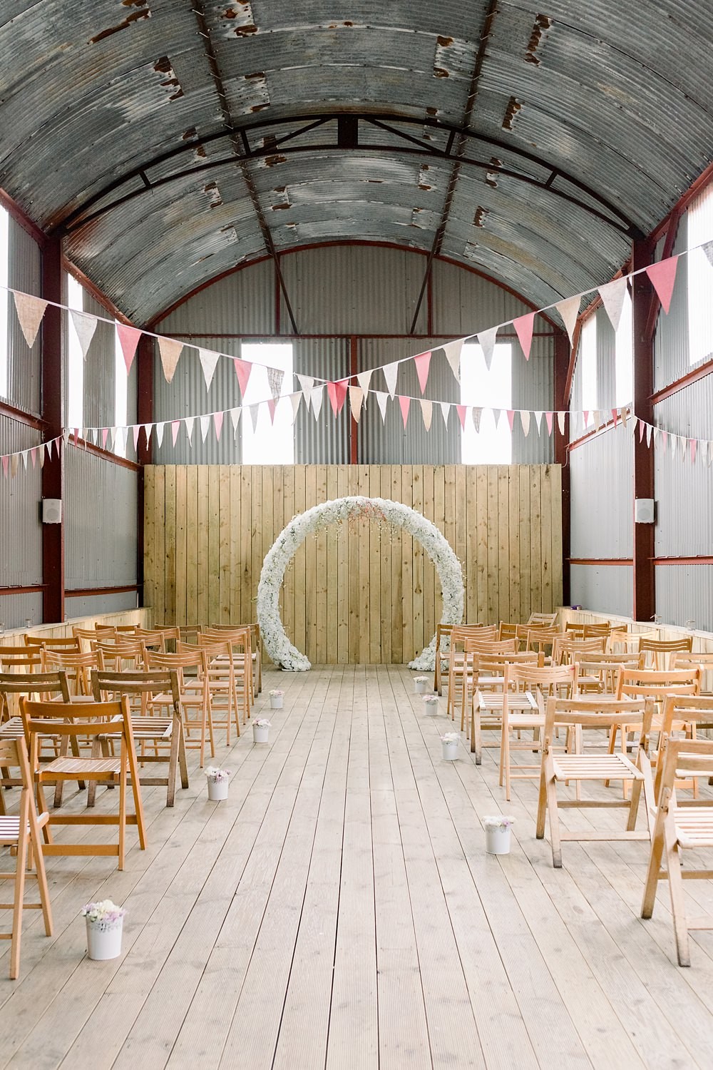 White Wedding Arch