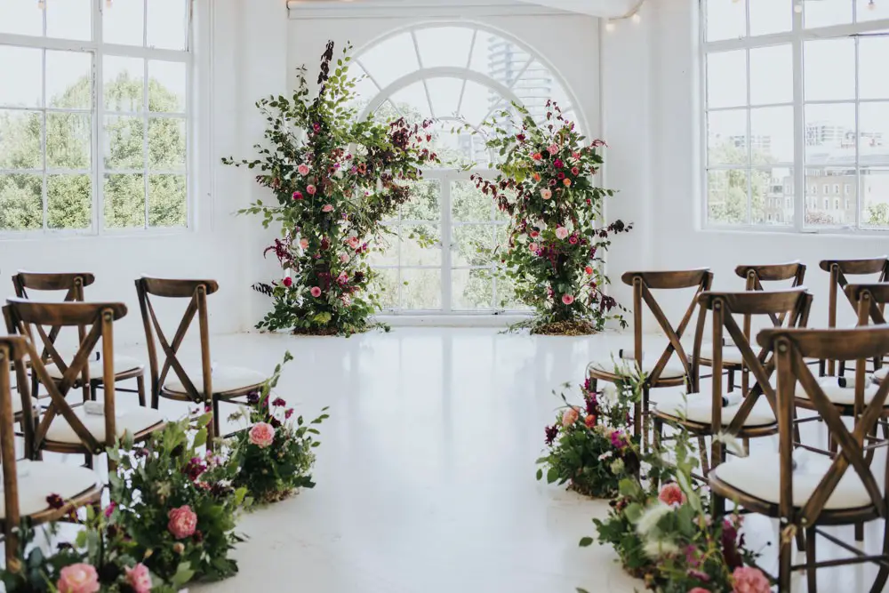 Modern Midsummer Nights Dream Inspired Wedding with Incredible Florals