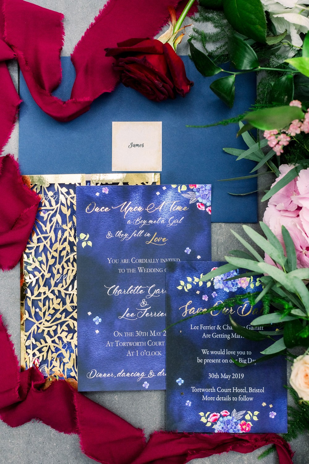 Fantasy Enchanted Floral Wedding with Dr Who & Harry Potter Details