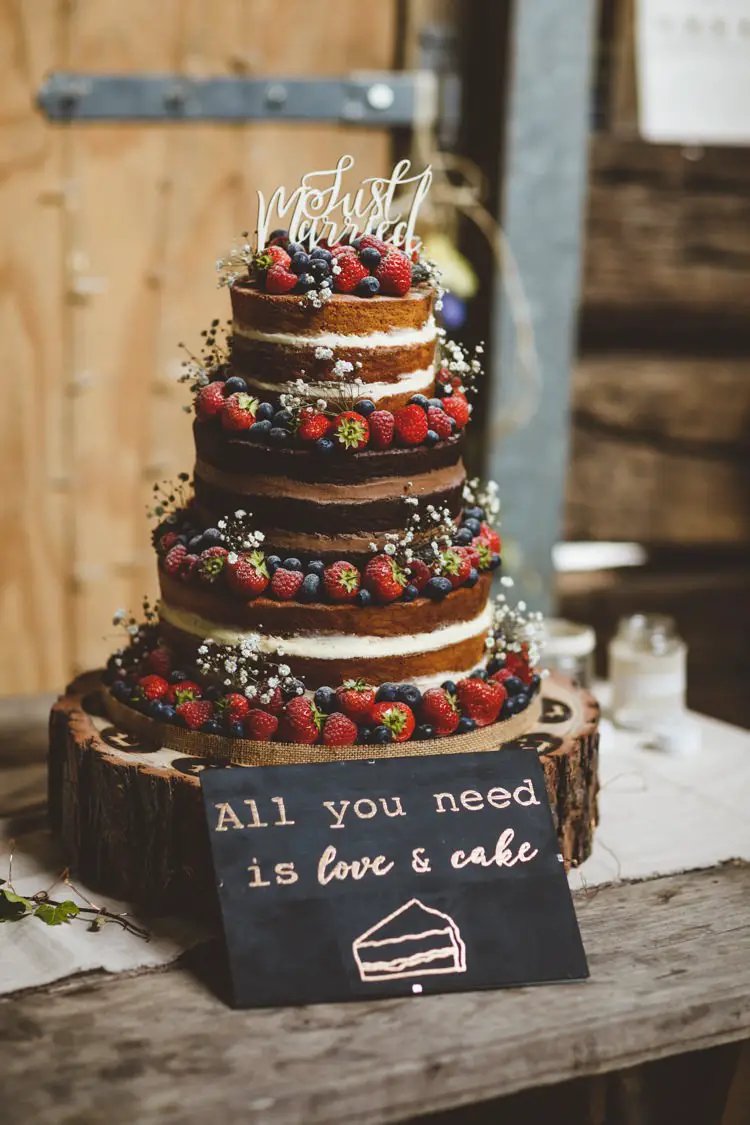 Chocolate Naked Cake