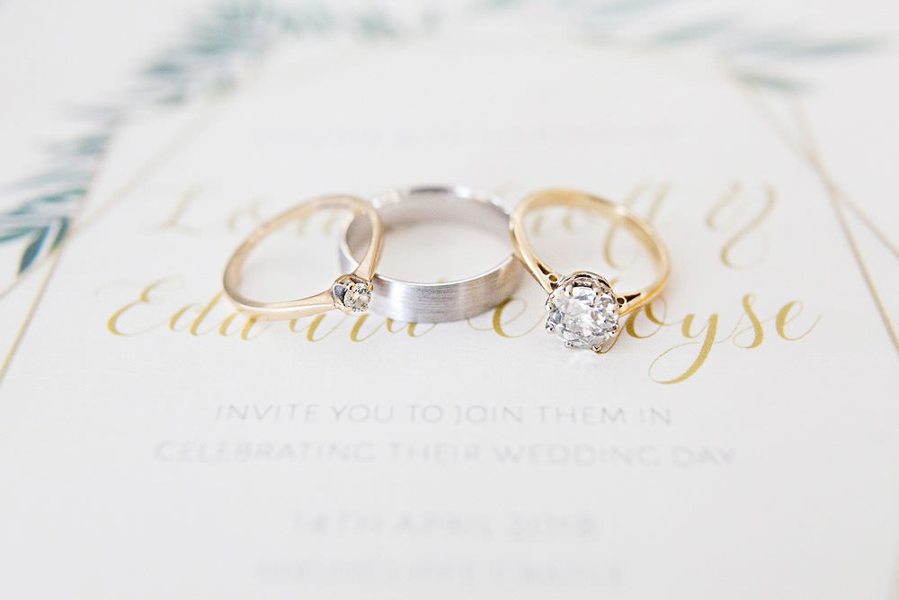 Light & Airy Modern Meets Vintage Castle Wedding