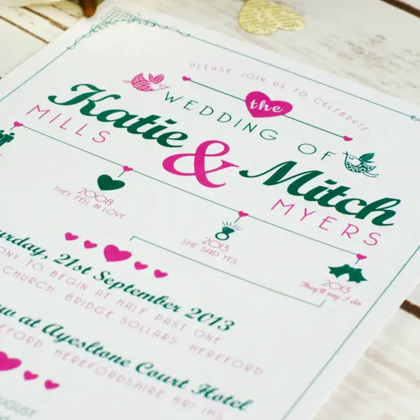 Do you have any tips for couples in selecting their stationery?