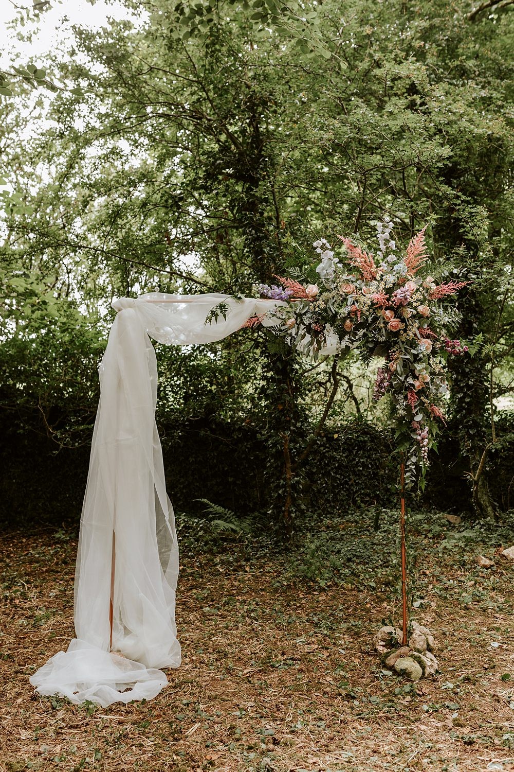 Copper Wedding Arch