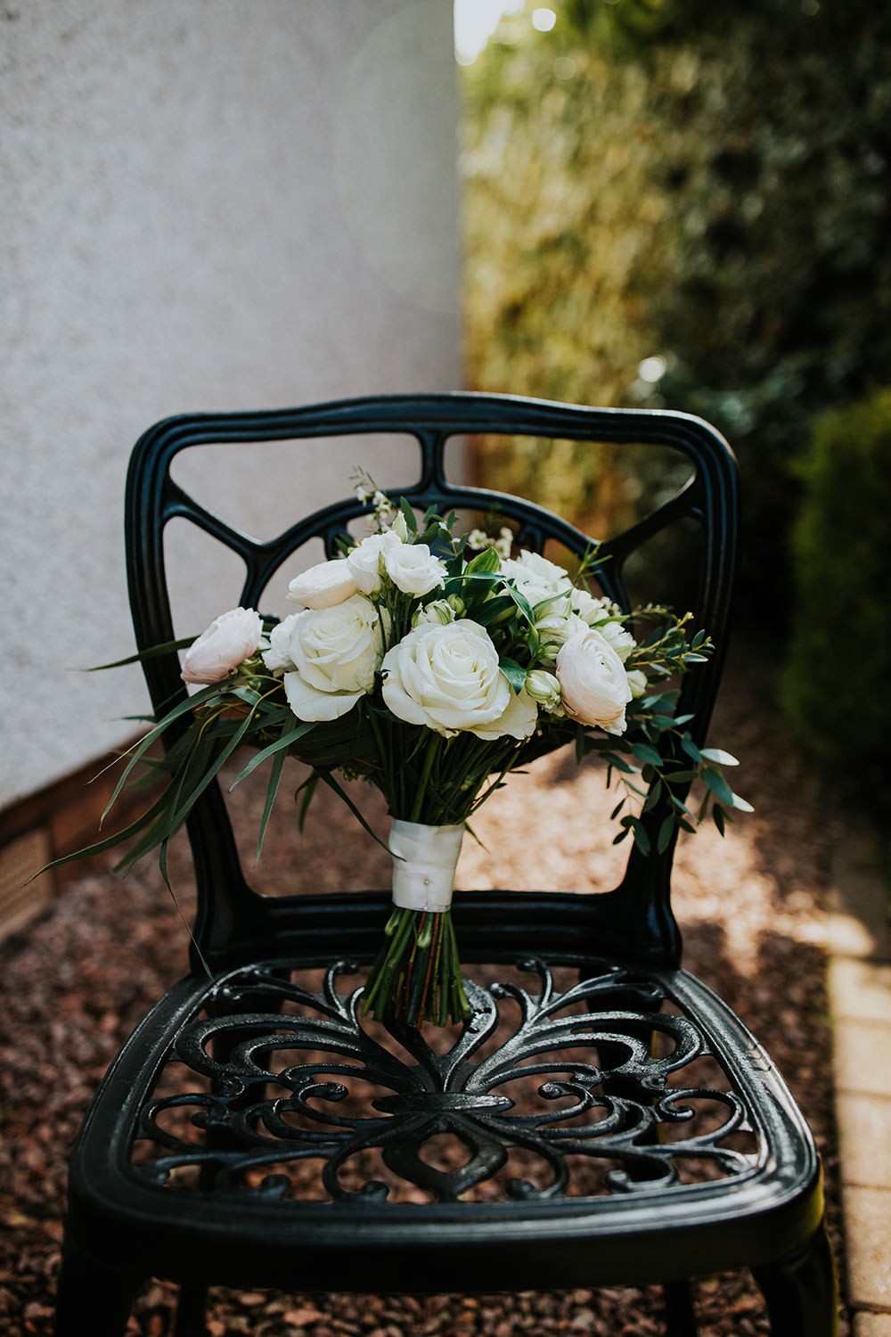 Scandi Chic Inspired Wedding with an Abundance of Foliage