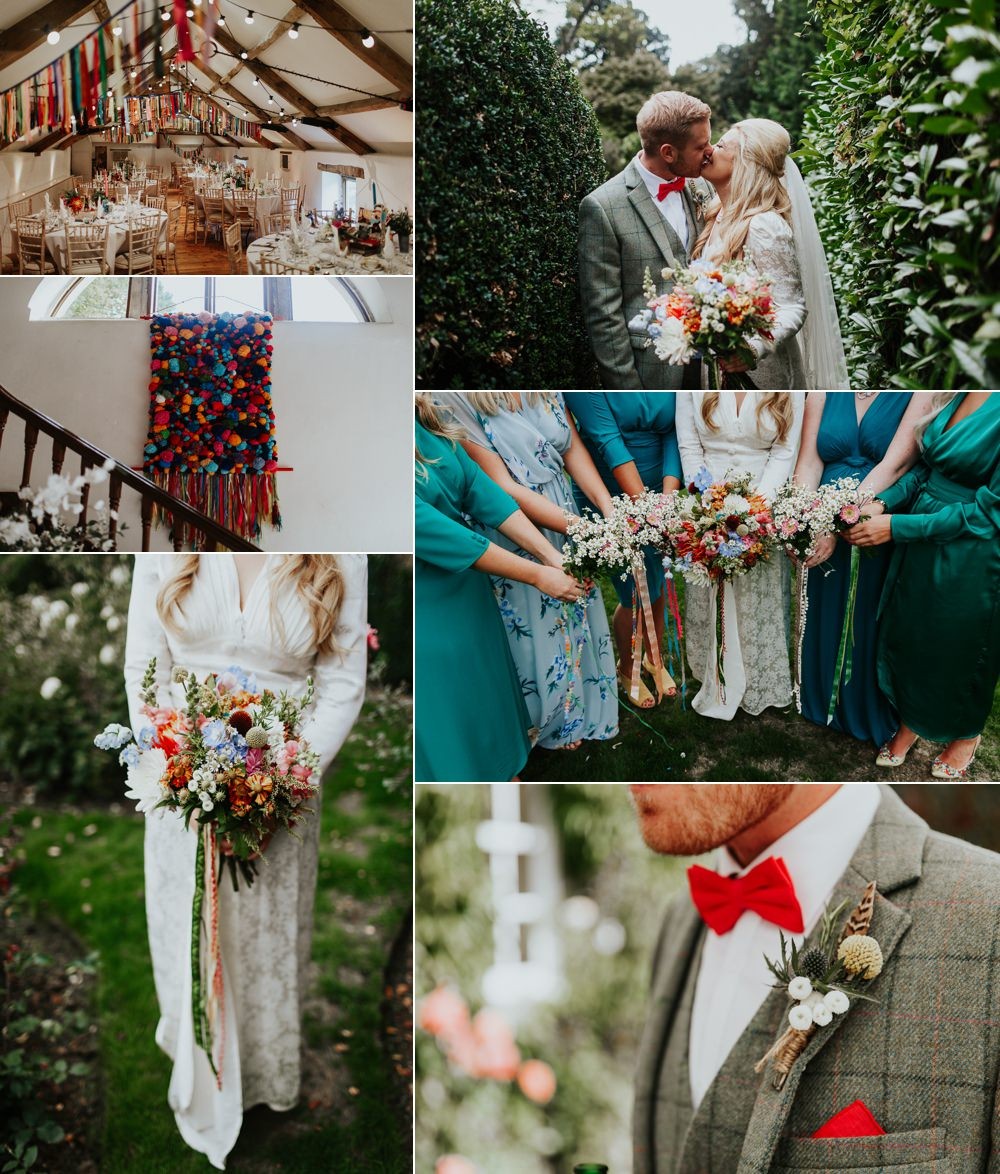 Kitsch Colourful Vintage Wedding